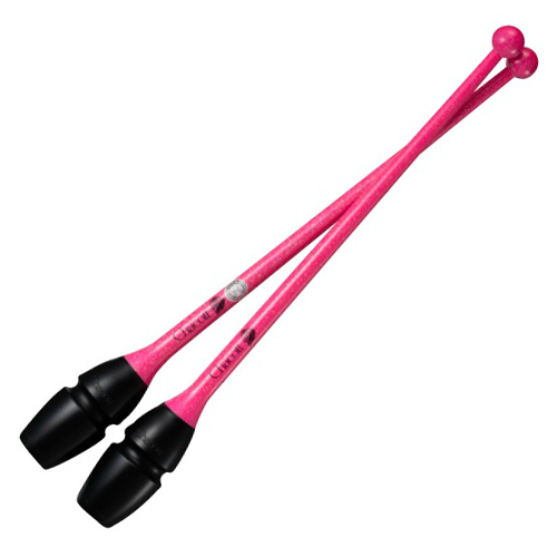 Hi-grip Connectable Rubber Clubs CHACOTT (455 mm) col. 143. Pink, FIG Approved