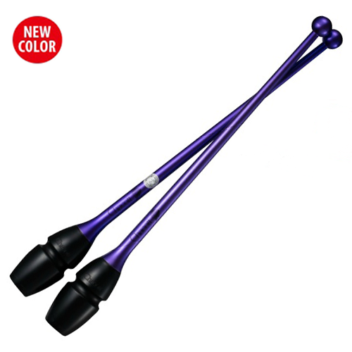 Hi-grip Connectable Rubber Clubs CHACOTT (455 mm) col. 174. Violet, FIG Approved