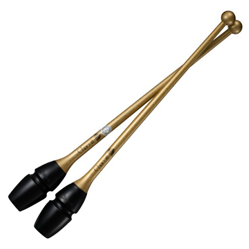 Hi-grip Connectable Rubber Clubs CHACOTT (455 mm) col. 199 Gold, FIG Approved