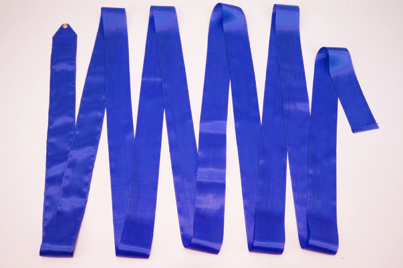 Ribbon CHACOTT (col. 025. Blue) 5m, Rayon, FIG Approved