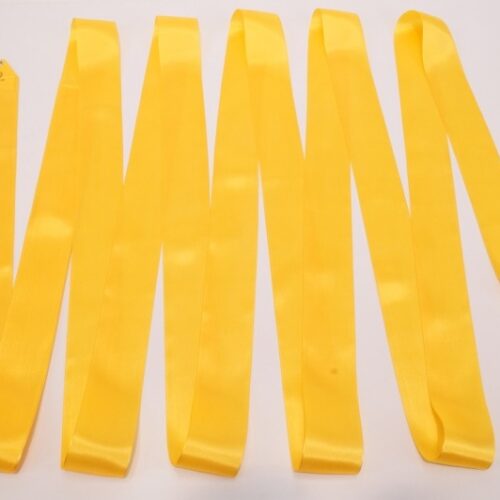 Ribbon CHACOTT (col. 063 Lemon Yellow) 6m, Rayon, FIG Approved