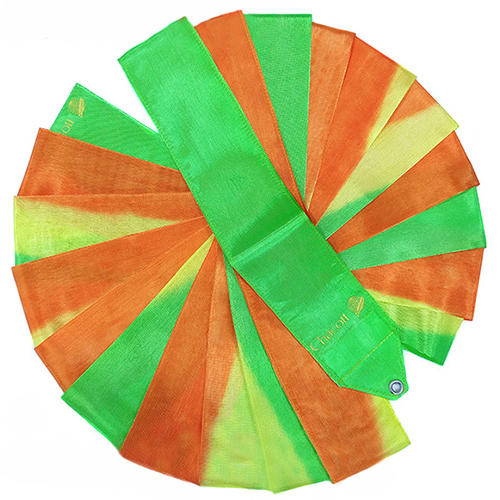 Ribbon Gradation CHACOTT (col. 267 Muscat) 5m, Rayon, FIG Approved