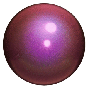 Chacott Glossy Ball 18,5cm (777. Purple), FIG Approved