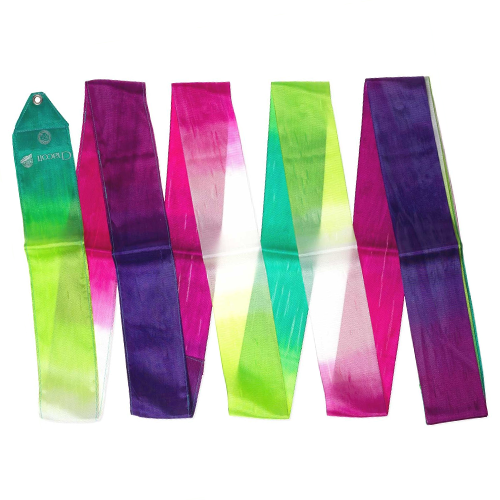 Ribbon Gradation CHACOTT (col. 736 Green) 6m, Rayon, FIG Approved