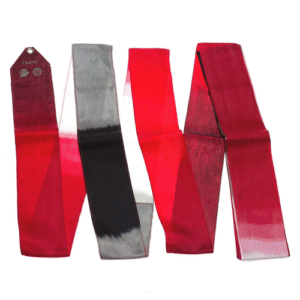 Ribbon Gradation CHACOTT (col. 759 Wine Red) 6m, Rayon, FIG Approved