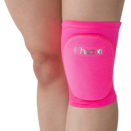 Neon Tricot ONE Knee Protector Chacott - Size SS (24-30cm), 043. Pink