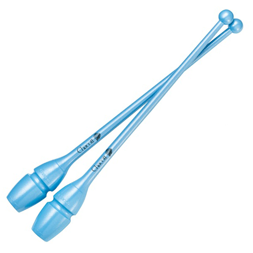 Hi-grip-II Connectable Rubber Clubs CHACOTT (455 mm) col. 022. Saxe Blue, FIG Approved