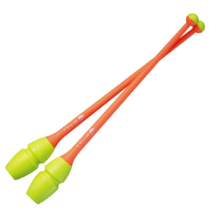 Connectable Rubber Clubs CHACOTT (455 mm) col. 383 Yellow - Apricot, FIG Approved