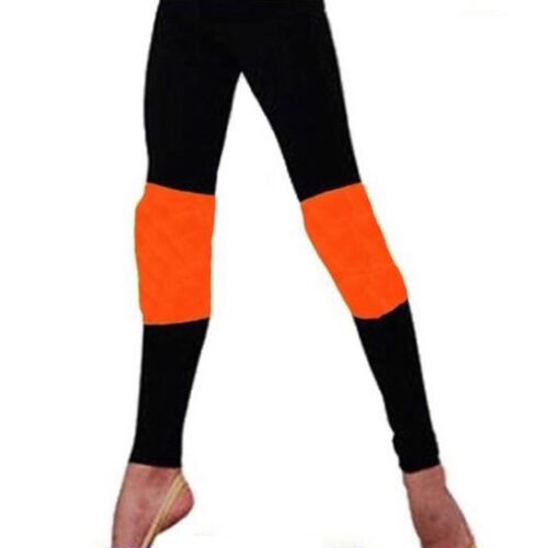 Ceļu aizsargu pāris izmērs M, Fluo Oranžs FUNNY