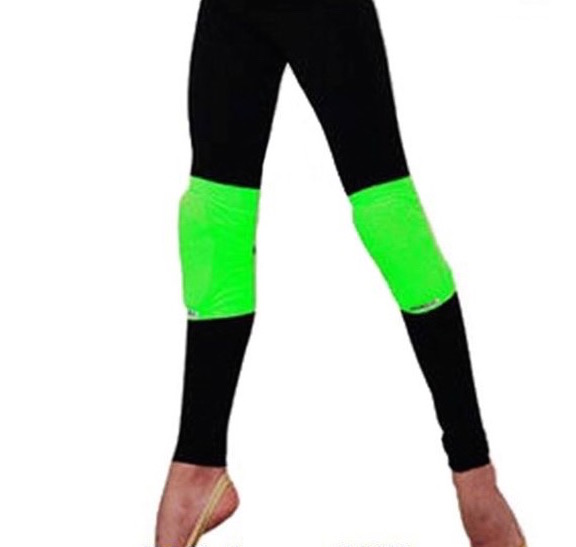 Pair of knee pads S Fluo Green FUNNY