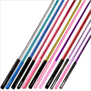 Lentes kociņš PASTORELLI MIRROR Fluo Dzeltens ar melnu rokturi 59,50 cm