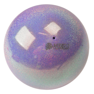 PASTORELLI New Generation Glitter Gym Ball HIGH VISION - Baby Lilac, FIG Approved