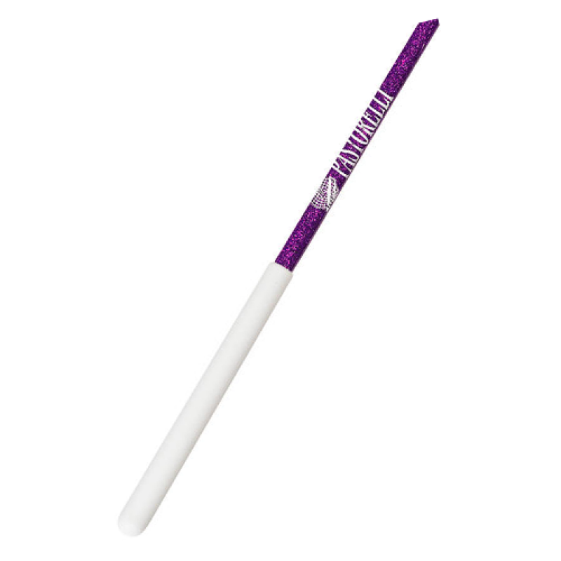 Lentes kociņš PASTORELLI GLITTER Fuksija ar baltu rokturi 59,50 cm