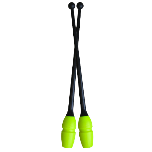 PASTORELLI 40,5 cm CONNECTABLE BICOLOUR Lime-Black MASHA Clubs, FIG Approved