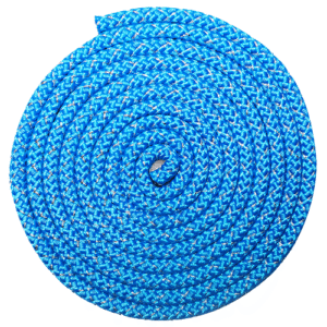 Скакалка PASTORELLI Metal New Orleans Голубой с серебряной вставкой