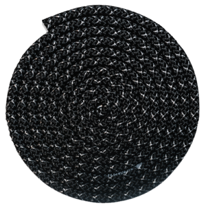 Rope PASTORELLI Metal New Orleans Black with Silver lame threads