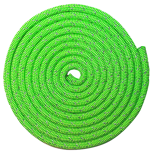 Rope PASTORELLI Metal New Orleans Green with Silver lame threads