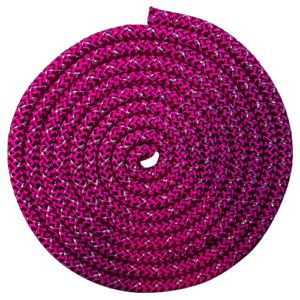Rope PASTORELLI Metal New Orleans Dark Magenta with Silver lame threads