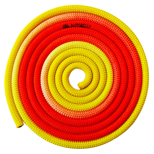 Rope Multicoloured PASTORELLI New Orleans Yellow-Orange-Red, FIG Approved