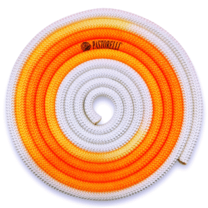 Rope Multicoloured PASTORELLI New Orleans White-Orange Fluo, FIG Approved