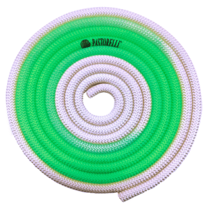 Rope Multicoloured PASTORELLI New Orleans White-Green Fluo, FIG Approved