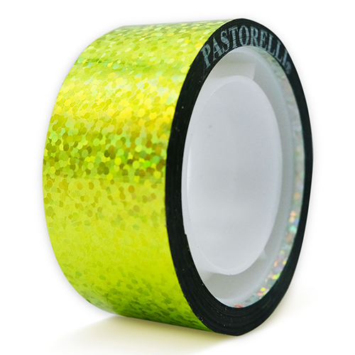 PASTORELLI DIAMOND Metallic Fluo Yellow Adhesive Tape