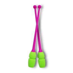 NikaSport.eu-Pastorelli-pink-lime-masha-clubs-04230-7.jpg PASTORELLI 36 cm CONNECTABLE clubs mod. MASHA: Lime-Pink