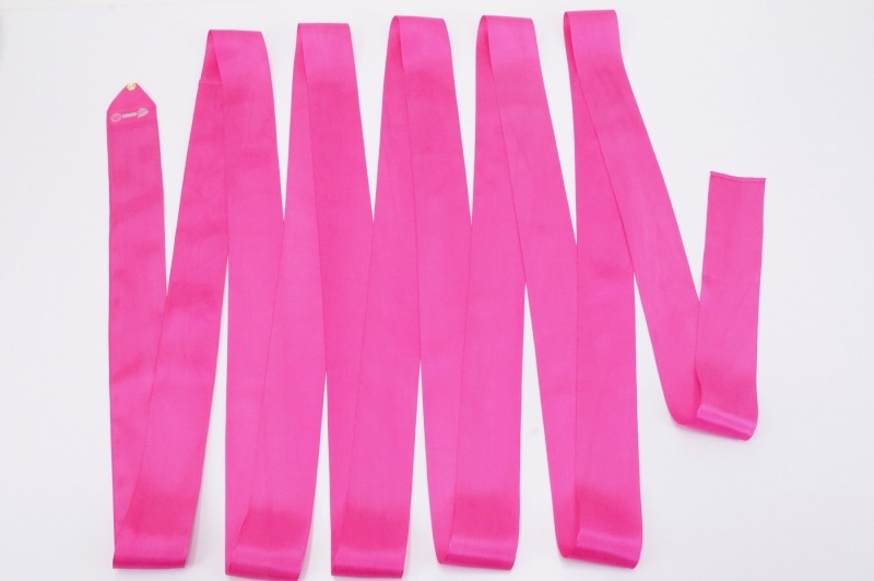 Ribbon SASAKI M-71  CYP (Cherry Pink) 6m, Rayon, FIG Approved