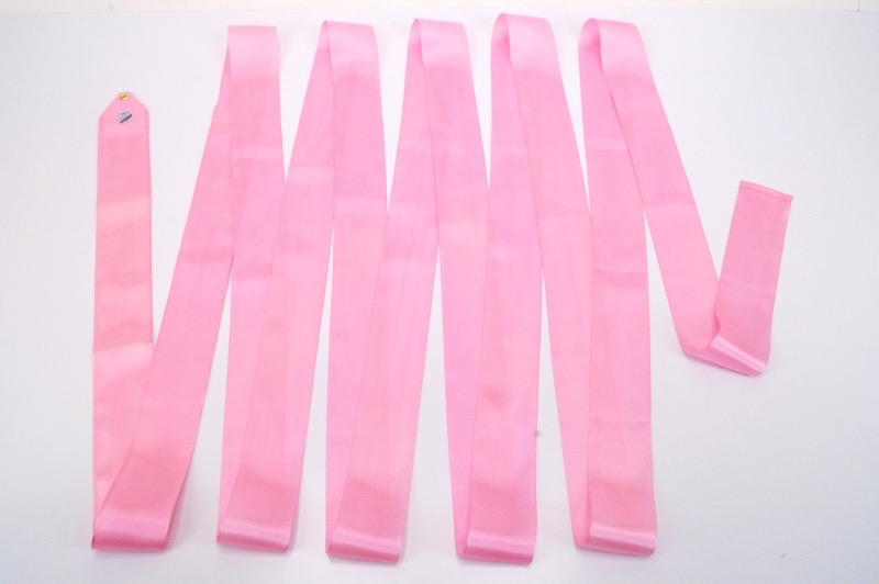 Ribbon SASAKI MJ-715 P (Pink) 5m, Rayon, FIG Approved