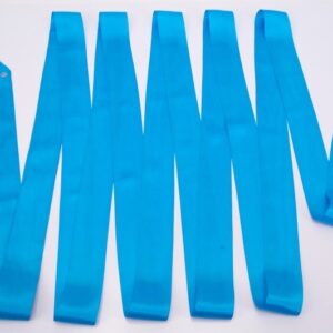 Лента SASAKI M-71 TQBU (Голубая-Электрик) 6м, вискоза, FIG Approved