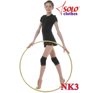 SOLO Пара трикотажных наколенников NK3 р. S (29-32), Черные