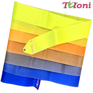 Лента TULONI T1237 4м, цв. YxOxBU, вискоза