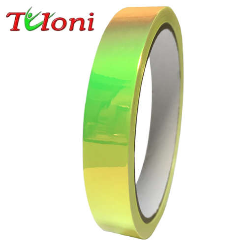 TULONI Holographic Lime Adhesive Tape