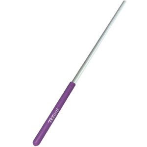 Lentes kociņš TULONI Baltā krāsā ar lillā rokturi 52 cm