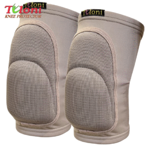 Pair of knee pads Tuloni Double - Beige, Size L (15-18y)