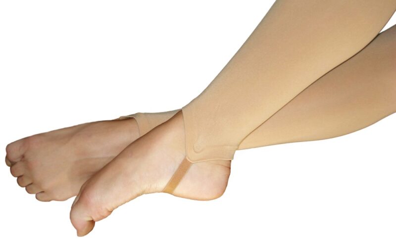 Zeķubikses Footless Tuloni izmērs XS (121-145) kr. Skin