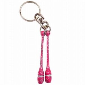 Keychain PASTORELLI "Mini Clubs" Glitter (Fluo Pink)