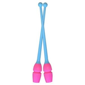 PASTORELLI 40,5 cm CONNECTABLE BICOLOUR Pink-Sky Blue MASHA Clubs, FIG Approved