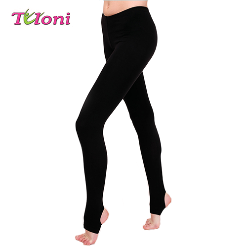 TULONI Stirrup Leggings size XS (140-146) col. Black