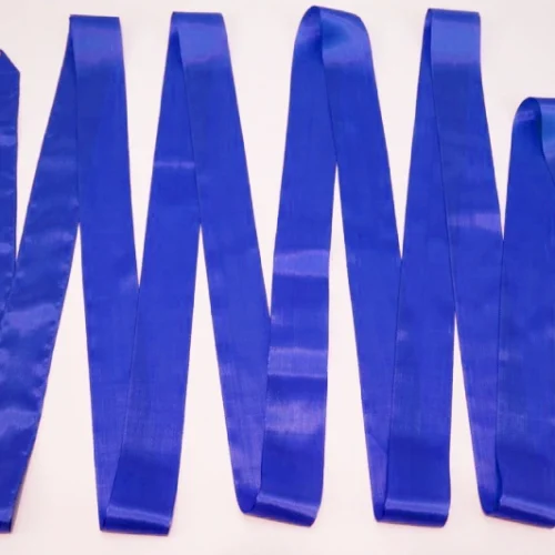 Ribbon CHACOTT (col. 025 Blue) 6m, Rayon, FIG Approved