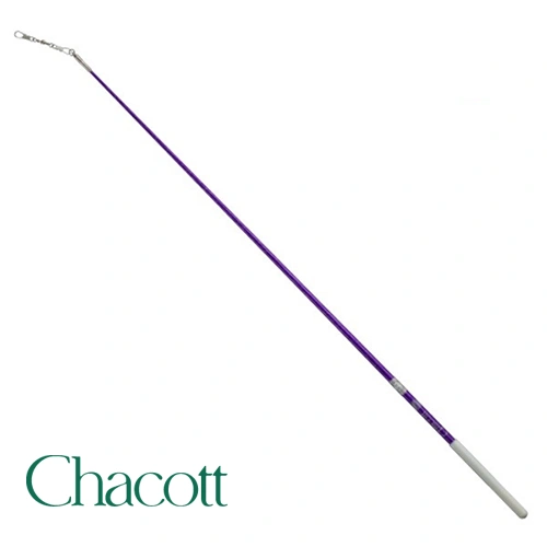 nikasport.eu-chacott-stick-301501-0002-98-577-4 Stick Chacott Holographic Standard 60cm Purple (col. 577), FIG Approved