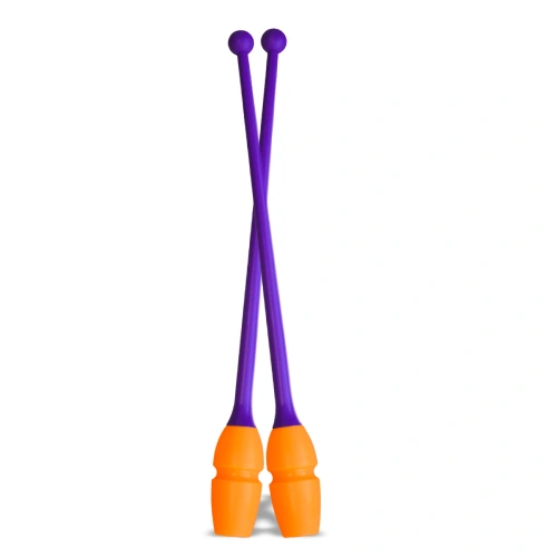 nikasport.eu-pastorelli-clubs-connectable-masha-orange-violet-02907 PASTORELLI Sujungiamos dvispalvės kuokelės MASHA 40,5 cm, Oranžinė - Violetinė