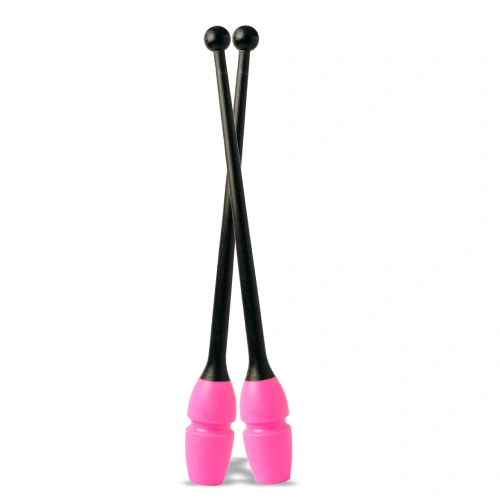 nikasport.eu-pastorelli-clubs-connectable-masha-pink-black-04232-1 PASTORELLI Sujungiamos dvispalvės kuokelės MASHA 40,5 cm, Rožinė - Juoda