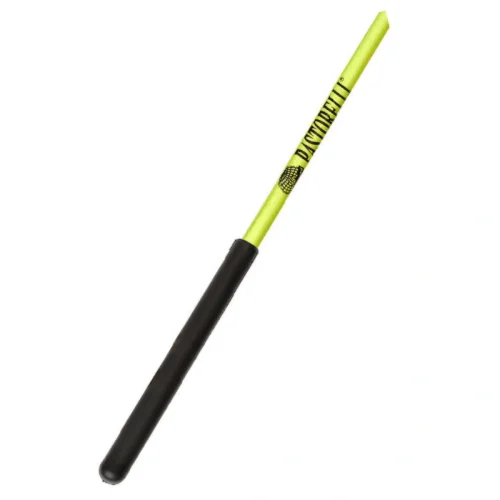 nikasport.eu-pastorelli-stick-mirror-02398 Палочка PASTORELLI MIRROR цвет Жёлтый флуоресцентный с черным грифом 59,50 см