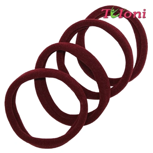 nikasport.eu-tuloni-hair-bands-hbc202012-04-12 TULONI Juuksekummid, 6 tk (Burgundi)
