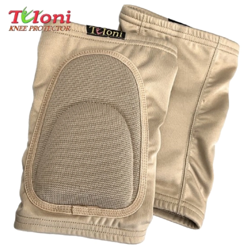 nikasport.eu-tuloni-knee-protector-tuloni-double-beige-t1276kpd-2-1-1 Tuloni Double Ceļu aizsargu pāris Bēšā izmērs L (15-18y)