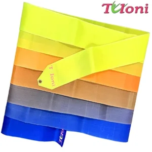 Лента TULONI T1237 4м, цв. YxOxBU, вискоза