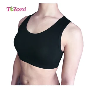 TULONI Sportinis topas TK-08, d. L (158-164), sp. Juoda