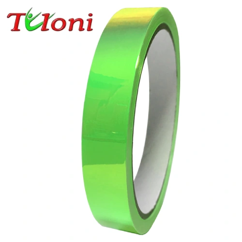 nikasport.eu-tuloni-tape-holographic-t0961-4 TULONI Holographic Lipni Juosta, Fluo Žalia