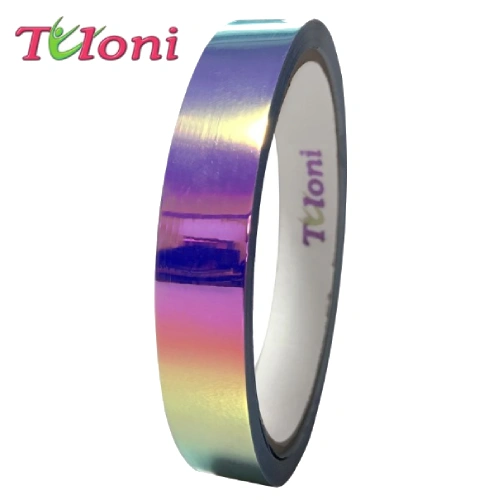 nikasport.eu-tuloni-tape-holographic-t0997-2-4 TULONI Holographic Lipni Juosta, Alyvinė-Violetinė